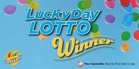 illinois lucky day lotto numbers|Lucky Day Lotto Evening .